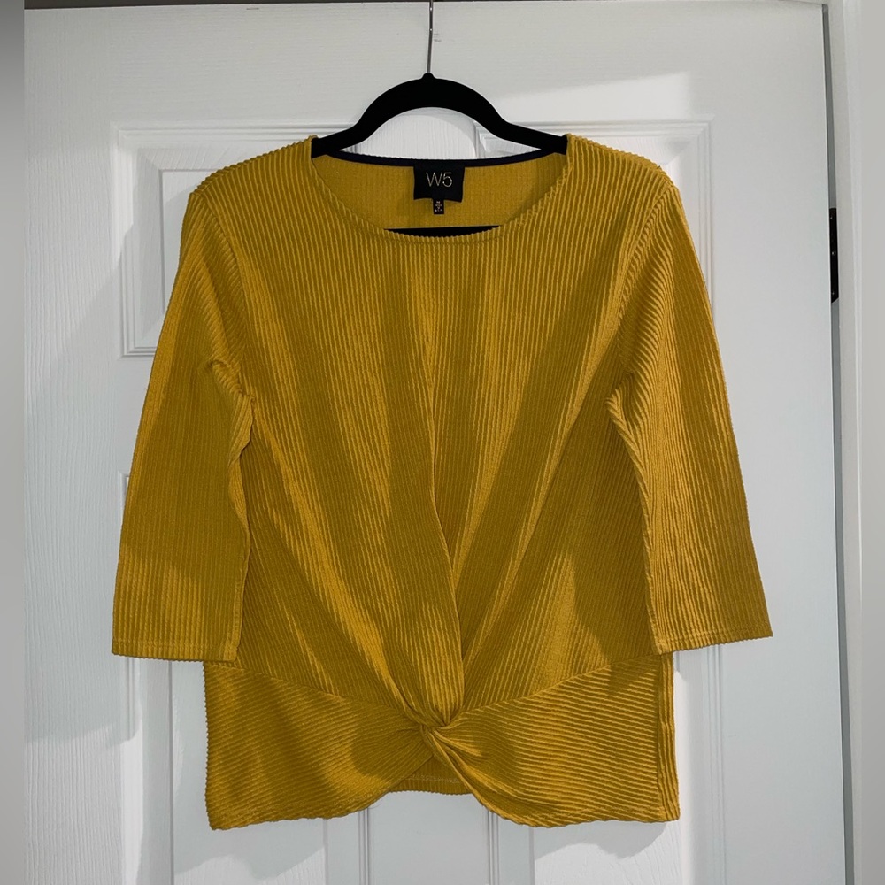 W5 Women’s Knot Front Blouse - Size M
